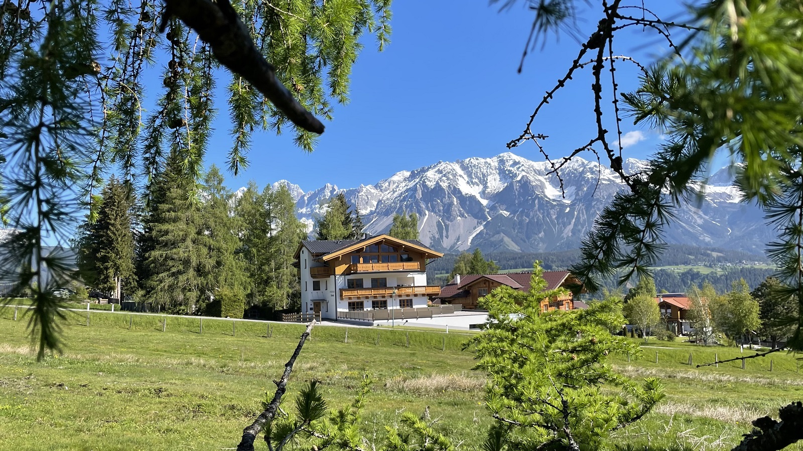 Appartement Schwab in Rohrmoos Schladming mit herrlichem Panoramablick zum Dachstein